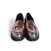 New York Rose Gold Embellished Loafers 2