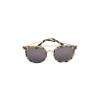 Simon Scott Portofino round frame acetate gold tone sunglasses 1