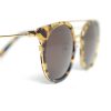 Simon Scott Portofino round frame acetate gold tone sunglasses 2