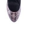 Deimille Bella elaphe grey pumps 5