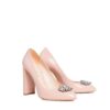 Deimille Kelly Pink Patent Leather Pumps