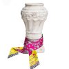 Deste fuchsia silk twill scarf 2