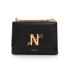 Cardinal n opera night black leather chian bag 1
