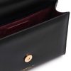 Cardinal n opera night black leather chian bag 7