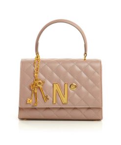 Opèra Quilted Powder leather shoulder bag MTO