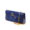 Cardinal N time 21 blue croc leather chain bag 2