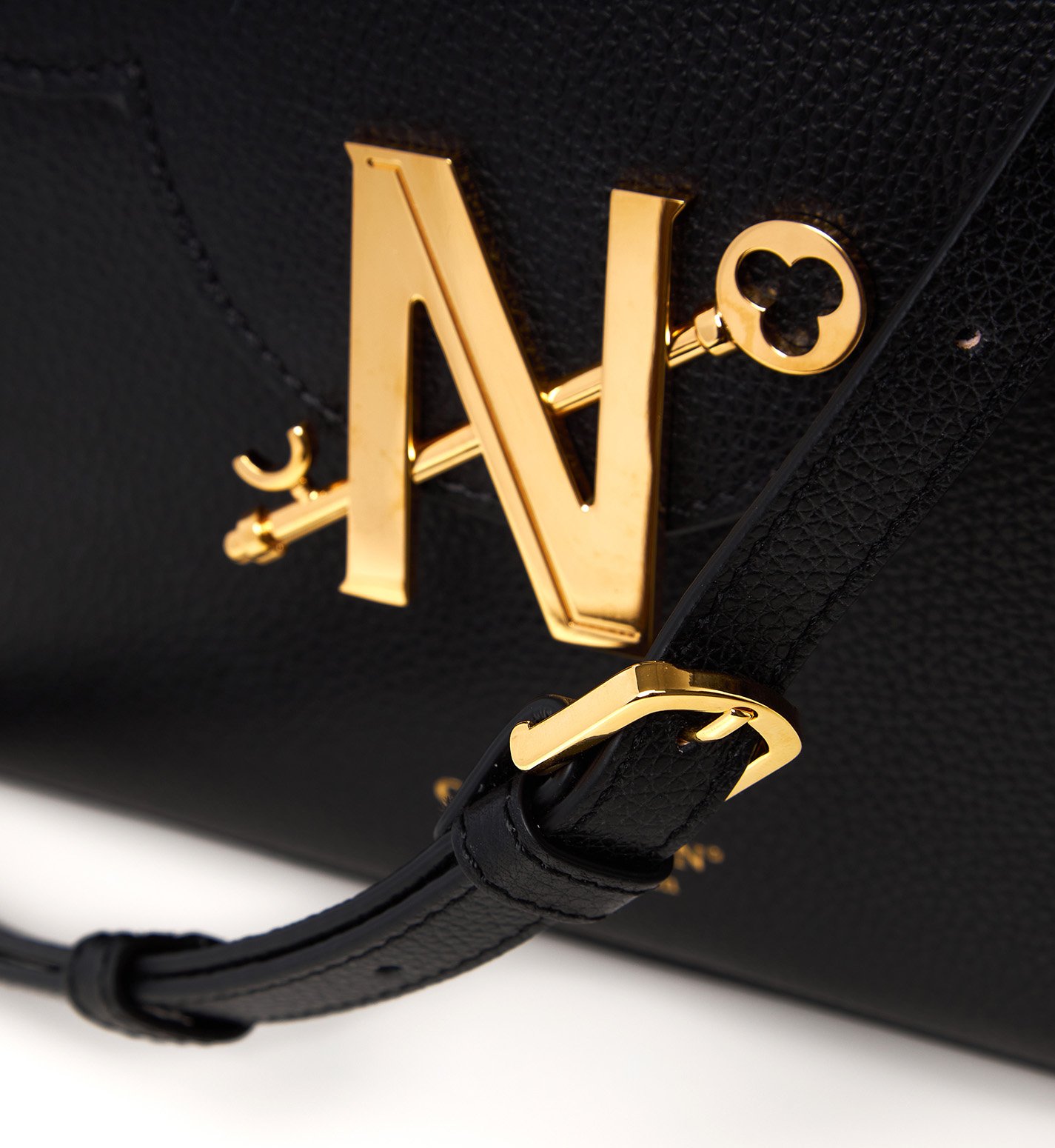 First Lady Black textured leather bag MTO - Image 7