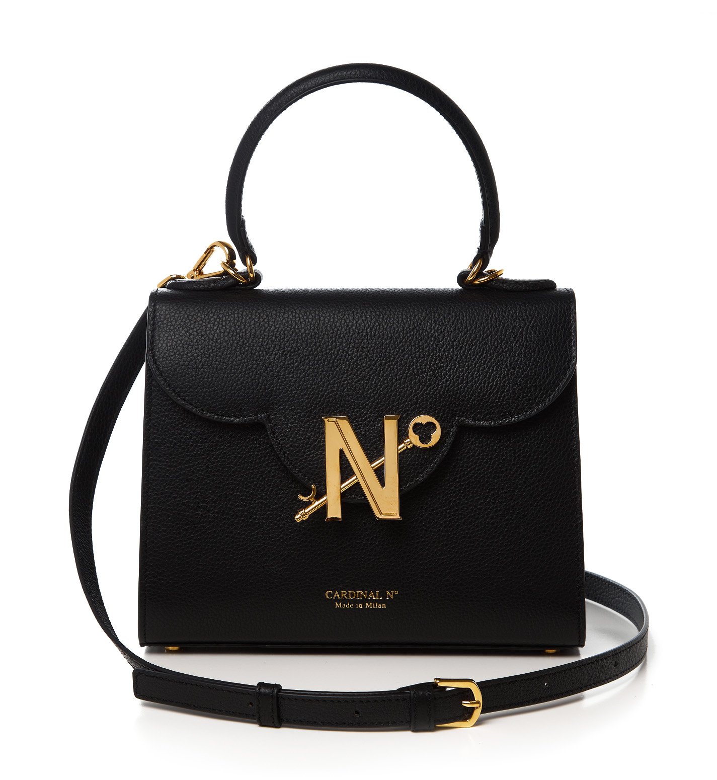 First Lady Black textured leather bag MTO - Image 6
