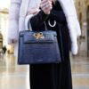 Cardinal Milano Lady Cardinal Time Keys night blue croc embossed leather bag MTO – Lady Cardinal Time Keys night blue croc embossed leather bag MTO – by Cardinal Milano – luxury italian design