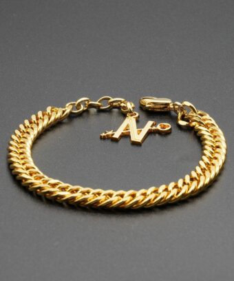 Cardinal Gold-Plated Brass Bracelet
