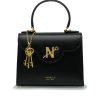 First Lady Black Smooth Leather bag xx01