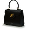 First Lady Black Smooth Leather bag xx03