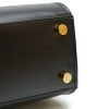 First Lady Black Smooth Leather bag xx08