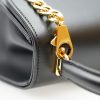 Tiffany Mini Black Smooth Leather Bag 08