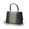 Opera secrets grey tejus lether handbag 06