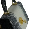 Opera secrets grey tejus lether handbag 10