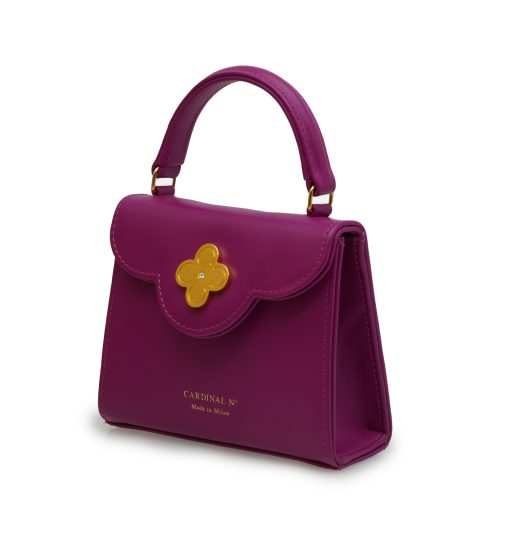 ⁦First Lady micro pink leather bag MTO⁩ - الصورة ⁦2⁩