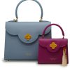 First Lady Micro pink leather bag 06
