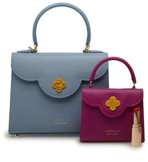⁦First Lady micro pink leather bag MTO⁩ - الصورة ⁦8⁩