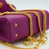 First Lady Micro pink leather bag 09