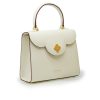 First Lady Diamond Ivory leather bag 03