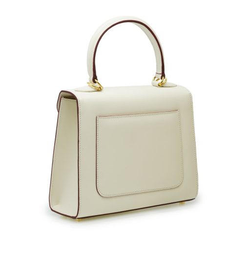 ⁦First Lady Diamond Ivory leather handbag⁩ - الصورة ⁦3⁩