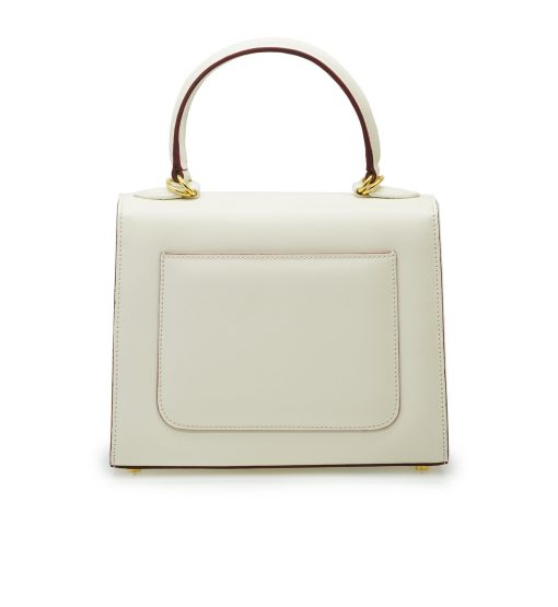 ⁦First Lady Diamond Ivory leather handbag⁩ - الصورة ⁦4⁩
