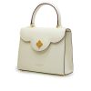 First Lady Diamond Ivory leather bag 06