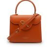 First Lady Secrets Orange leather handbag 02