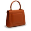 First Lady Secrets Orange leather handbag 04