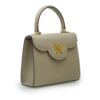 Cardinal Milano First Lady N Small Taupe Textured Calf Leather Handbag — Made to Order – First Lady N Small Taupe Textured Calf Leather Handbag — Made to Order – by Cardinal Milano – luxury italian design