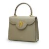 Cardinal Milano First Lady N Small Taupe Textured Calf Leather Handbag — Made to Order – First Lady N Small Taupe Textured Calf Leather Handbag — Made to Order – by Cardinal Milano – luxury italian design