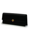 Time 22 Black Satin Clutch 07