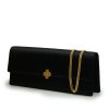 Time 22 Black Satin Clutch 08