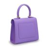 First Lady Small Diamond Malva Leather bag 03