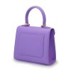 First Lady Small Diamond Malva Leather bag 04