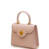 First Lady Small Diamond Rose Leather Bag 02