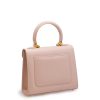 First Lady Small Diamond Rose Leather Bag 04