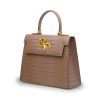 Lady Cardinal Time Keys Tea Rose Croc Embossed 03