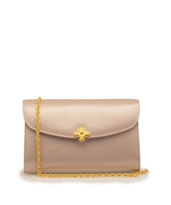 Lady Princess Powder silk clutch MTO