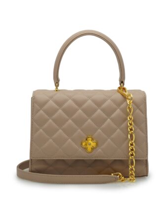 Opèra Quilted Powder leather shoulder chain bag MTO