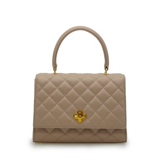 ⁦Opèra Quilted Powder leather shoulder chain bag MTO⁩ - الصورة ⁦6⁩