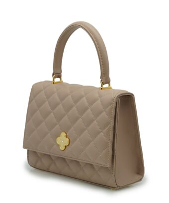 Alternative view of Opèra Quilted Powder leather shoulder chain bag MTO