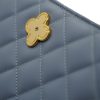 Opera Quilted Blue Lavanda Leather bag 08