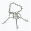 Silver keys charm 2