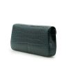 Time21 Dark Green Crocodile Leather Clutch 06