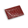 Crocodile Red leather card holder – by Cardinal Milano – luxury italian design