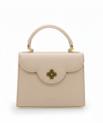 Cardinal Milano Cardinal – First Lady small Beige textured leather bag