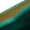 First Lady Small Emerald Ostrich Leather Bag 09
