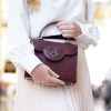 Cardinal Milano First Lady Burgundy Lizard 1